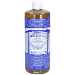 Dr. Bronner's 18-en-1 Savon Pur Végétal Menthe Poivrée