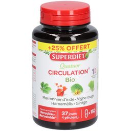 Superdiet Quatuor Circulation Bio - 10% avec le code: 926CE