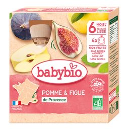 Babybio POMME D'OCCITANIE ET FIGUE DE PROVENCE dès 6 mois