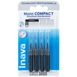 Inava Mono Compact Brossettes interdentaires Étroit Noir
