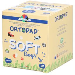 ORTOPAD SOFT BOYS JUNIOR  - Pansement orthoptique hypoallergénique, adhésif, décoré, nourr
