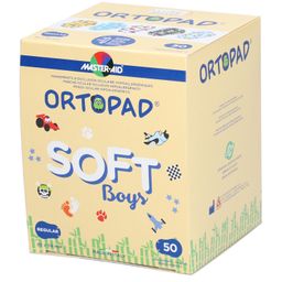 ORTOPAD SOFT BOYS REGULAR - Pansement orthoptique hypoallergénique, adhésif, décoré