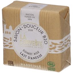 LA CORVETTE Savon douceur bio Lait d'Anesse