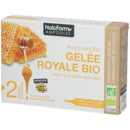 Nat & Form Ampoules Gelée royale BIO