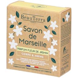 BeauTerra Savon de Marseille - Fleur de Jasmin