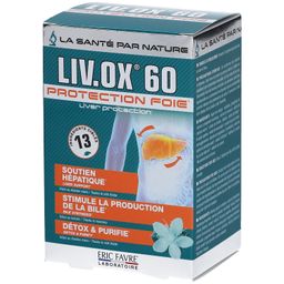 ERIC FAVRE LIV.OX® 60 - Pour une Detox du foie efficace