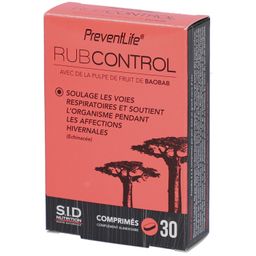 SID Nutrition – PreventLife RubControl soutien des voies respiratoires