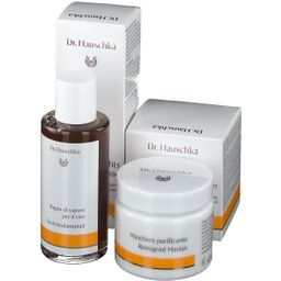 Dr. Hauschka Bain de vapeur clarifiant pour visage et Masque clarifiant à l'argile