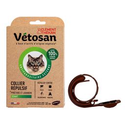 Clément Thékan Collier Antiparasitaire Origine Végétale Chat