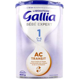 Gallia Bébé Expert AC Transit 1, Denrée alimentaire destinée à des fins médicales spéciale