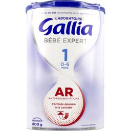 Gallia Bébé Expert AR Caroube 1 – Lait infantile épaissi anti-régurgitations
