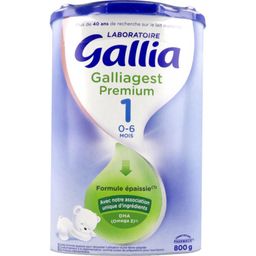 Gallia Galliagest Premium 1, Lait pour nourrisson 1er âge, formule épaissie