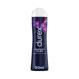 Durex Lubrifiant Perfect Gliss - Lubrifiant à Base de Silicone - Idéal pour le Sexe Anal - 50ml