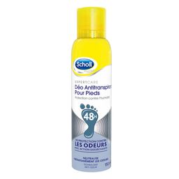 Scholl Expert Care Déo Antitranspirant pour Pieds 48h 150ml