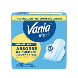 Vania Maxi Confort Serviettes Normal +