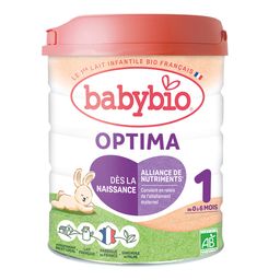 BABYBIO Optima 1 Lait pour nourisson premier âge en poudre