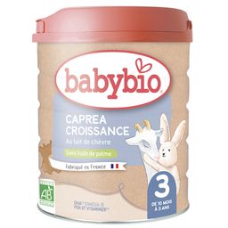 BABYBIO Caprea 3 Lait de croissance pour nourisson 3ème âge en poudre