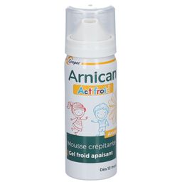 ARNICAN - Actifroid - Mousse crépitante à effet froid à base d'arnica - Effet apaisant - Aérosol 50 ml
