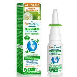 Puressentiel RESPIRATOIRE Spray Nasal Décongestionnant Allergies aux HE BIO - 30 ml