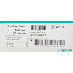 FLEXIMA KEY SUPPORT - Support porte-poche convexe, à découper. diamètre 50 mm