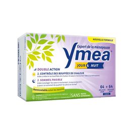 Ymea Ménopause Bouffées de Chaleur et Sommeil 128 Gélules