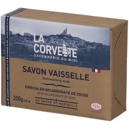 LA CORVETTE Savon vaisselle au Savon de Marseille enrichi en bicarbonate de soude