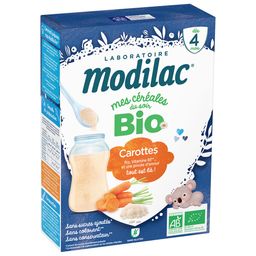 Modilac Mes Céréales Du Soir Bio - Carottes