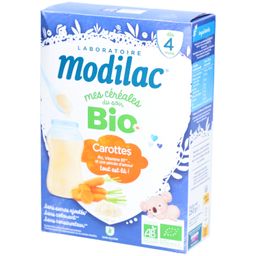 Modilac Mes Céréales Du Soir Bio - Carottes