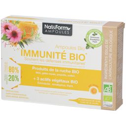 Nat & Form Ampoules Immunité Bio