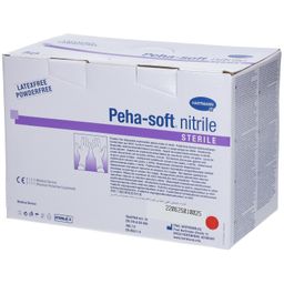 Hartmann Peha-soft® nitrile Gants d'examen sans latex stériles Taille M 7 - 8