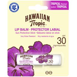 HAWAIIAN Tropic LIP BALM Stick protection solaire SPF 30