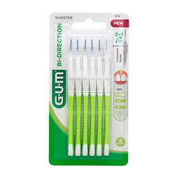 GUM® Bi-Direction Brossette conique fine 0,7 mm
