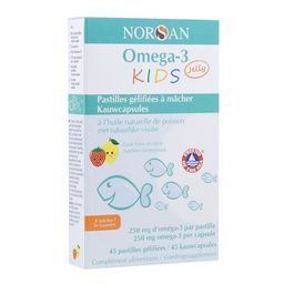 NORSAN Omega-3 KIDS Jelly Pastilles
