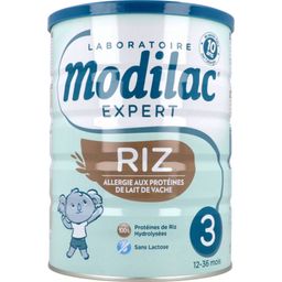 Modilac Expert 3 Riz, Denrée alimentaire destinée à des fins médicales spéciales en poudre
