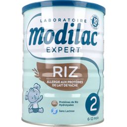 Modilac Expert 2 Riz, Denrée alimentaire destinée à des fins médicales spéciales en poudre