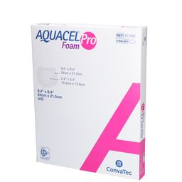 AQUACEL FOAM Pro Grand Sacrum - Pansement hydrocellulaire adhésif siliconé 24 x 21,5 cm