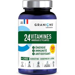 Laboratoire des Granions® 24 Vitamines Minéraux et Plantes - Sénior