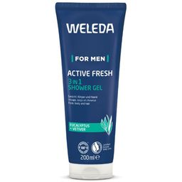 WELEDA For Men Active Fresh Gel Douche Energisant Bio