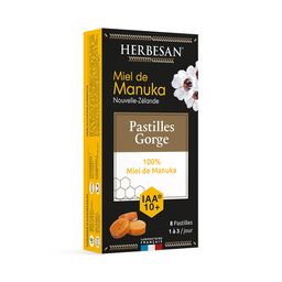 HERBESAN® Pastilles Miel de Manuka IAA10+