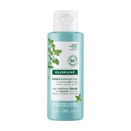 KLORANE Poudre purifiant 3 en 1 à la menthe BIO et argile