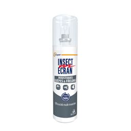 INSECT ECRAN - Spray Anti-moustiques - anti-guêpes, anti-frelons - protection contre les piqûres de moustiques - Peau - Guêpes et Frelons - 100 ml
