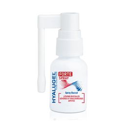 HYALUGEL® Forte - Spray Buccal - Plaies sévères et douloureuses - Aphtes - Acide Hyaluronique