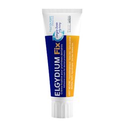 Elgydium FIX- Creme fixactive prothèse dentaire - fixation forte 45g