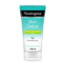 Neutrogena® Skin Detox : Masque Argile Purifiant 2-en-1