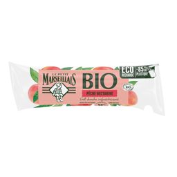 Le Petit Marseillais Berlingot Recharge Gel Douche Bio Rafraichissant, au PH Neutre, Pêche Nectarine, 250 ml