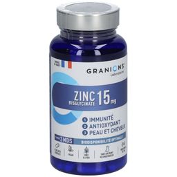 Laboratoire des GRANIONS® Zinc 15 mg