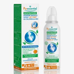 PURESSENTIEL RESPIRATOIRE Spray Hygiène Nasale "Jet Fort" Respiratoire - 100 ml