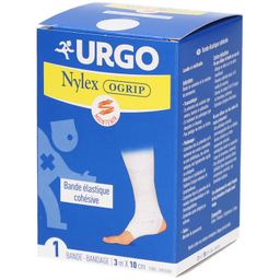 URGO Nylexogrip Bande élastique 3m x 10cm Blanc