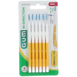 GUM® Bi-Direction Brossette interdentaire conique fine 1,4 mm