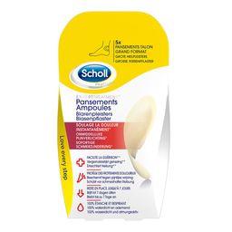 Scholl Pansements Ampoules Grand Format pour talon 5 pansements